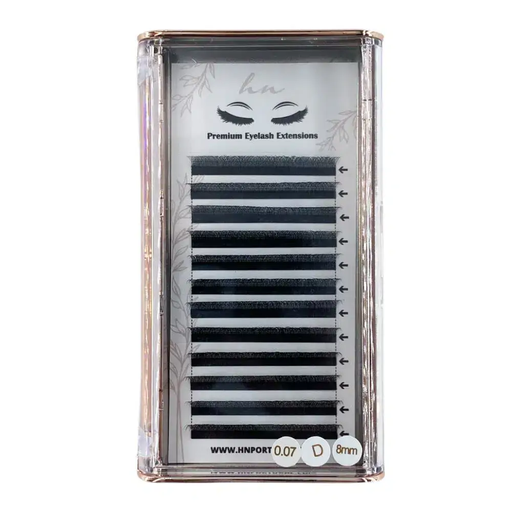 [P.VE.006] Pestanas 3D/Russas D 0,07mm 8mm - Type W