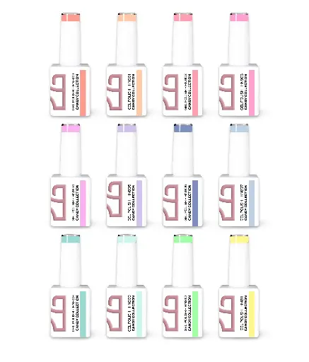 [C.GP.C.016] Gel Polish Candy Collection - 12 Cores